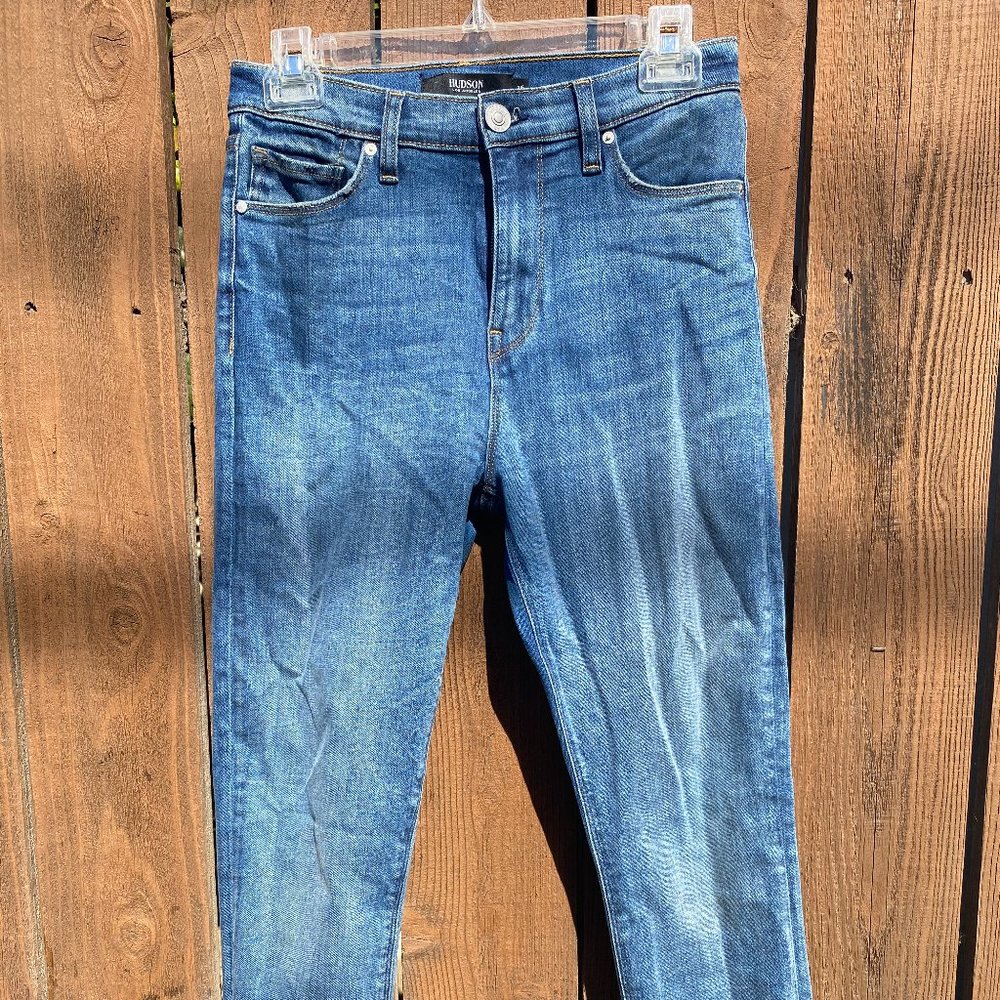 Hudson Jeans High Rise Super Skinny Ankle, Size 26